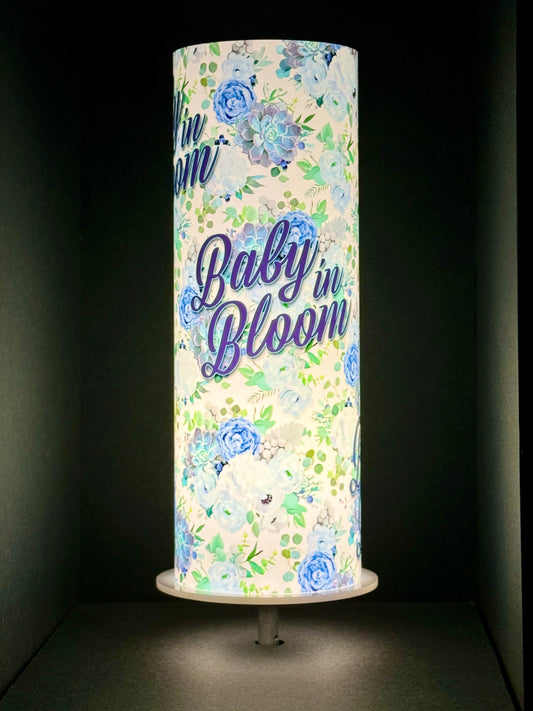 Baby in Bloom Illuminated iLLUMITUBES Centerpiece