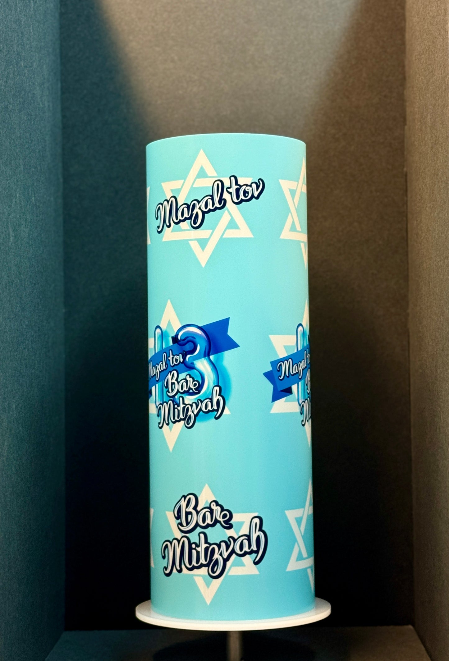 Bar Mitzvah Illuminated iLLUMITUBES Centerpiece